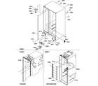 Amana SCD25TW-P1190422WW cabinet parts diagram