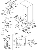 Drain system, rollers, & evaporater assy