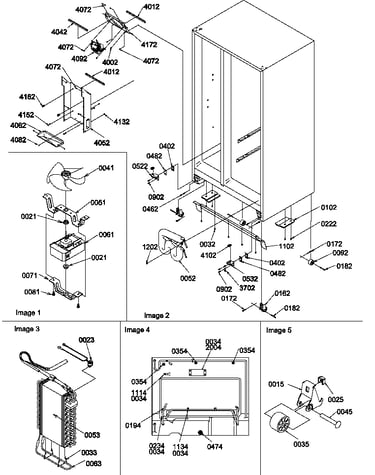 Drain system, rollers, & evaporater assy