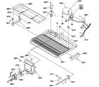 Amana SCD25TW-P1190422WW machine compartment diagram