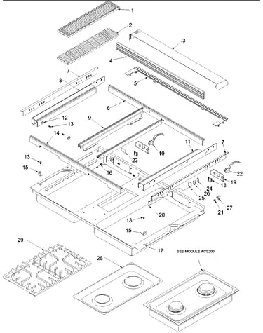Main top assy