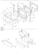 Oven and storage door