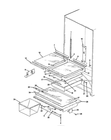 Shelves & accessories