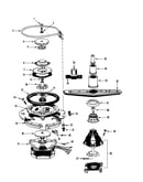 Motor, heater & spary arm (du18j4)