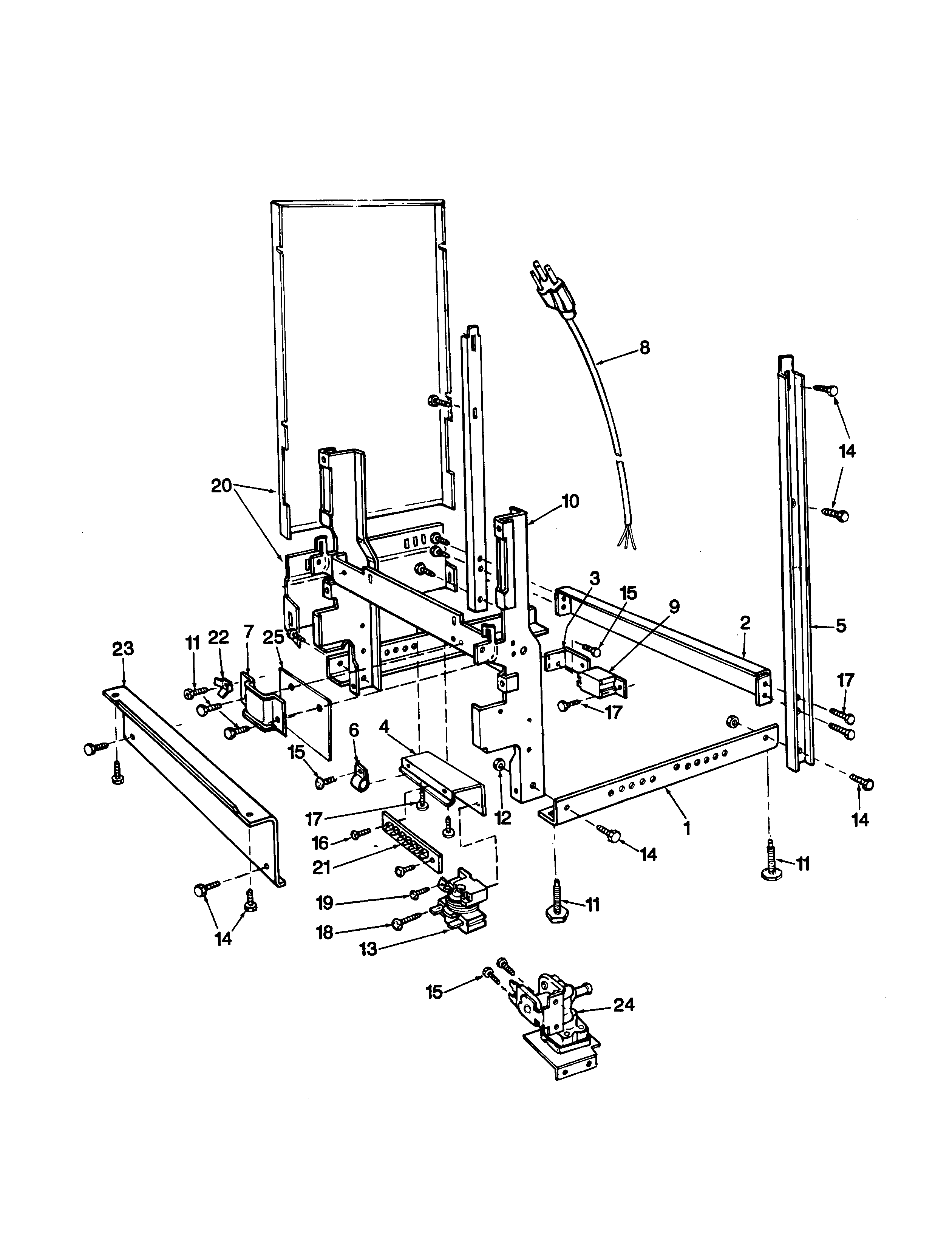 Frame (du18j4/du18j4b)