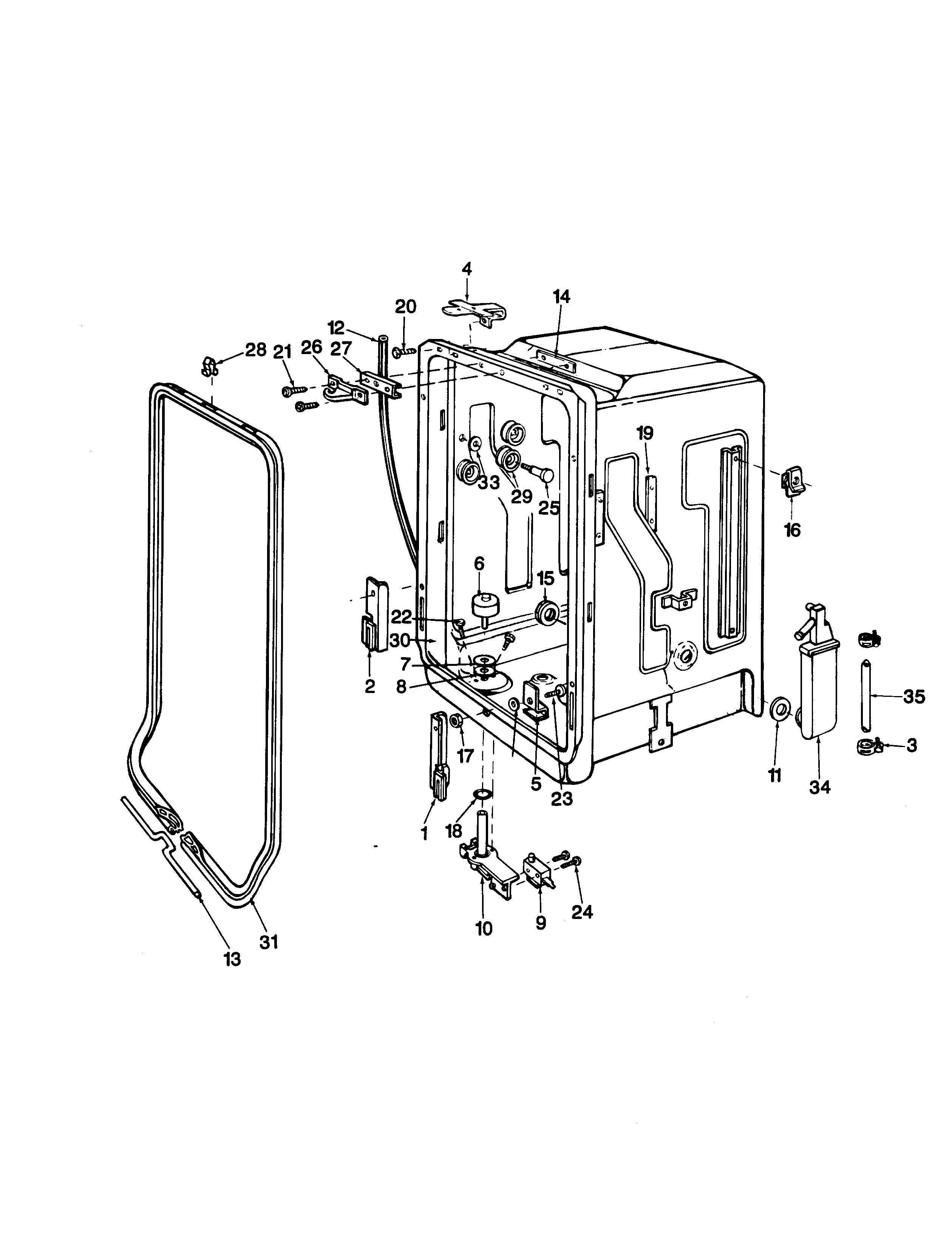 Tub (du18j4/du18j4b)