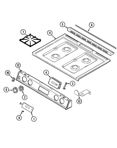 Top assembly