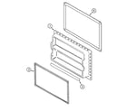 Magic Chef CTN1511GEW freezer inner door diagram