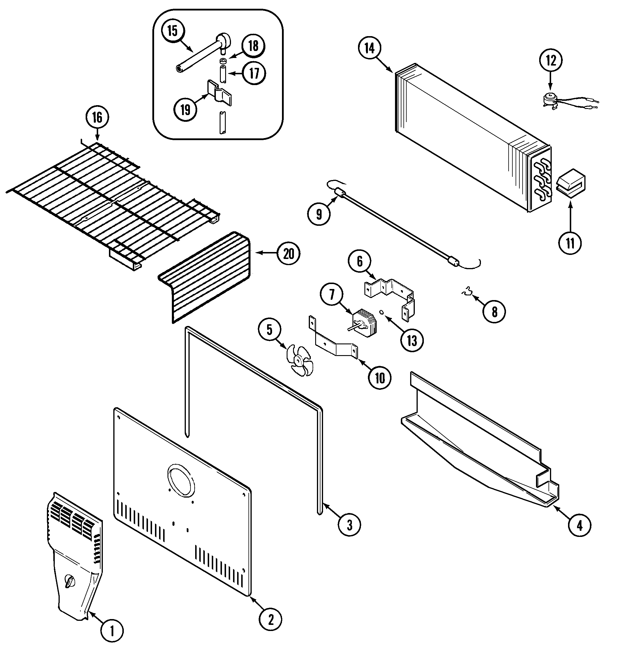 Freezer compartment