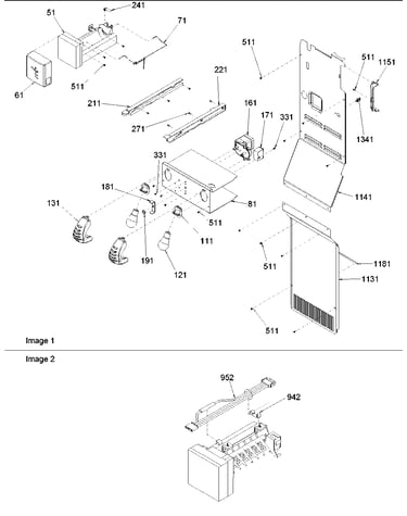 Auger motor/ ice maker