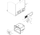 Kenmore 59662913200 cabinet back diagram