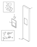 Freezer outer door