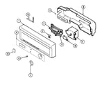 Magic Chef DU6550P control panel diagram