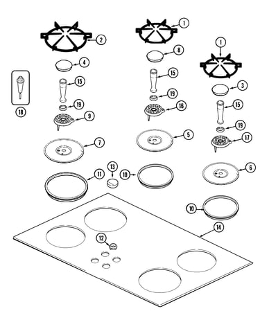 Top assembly