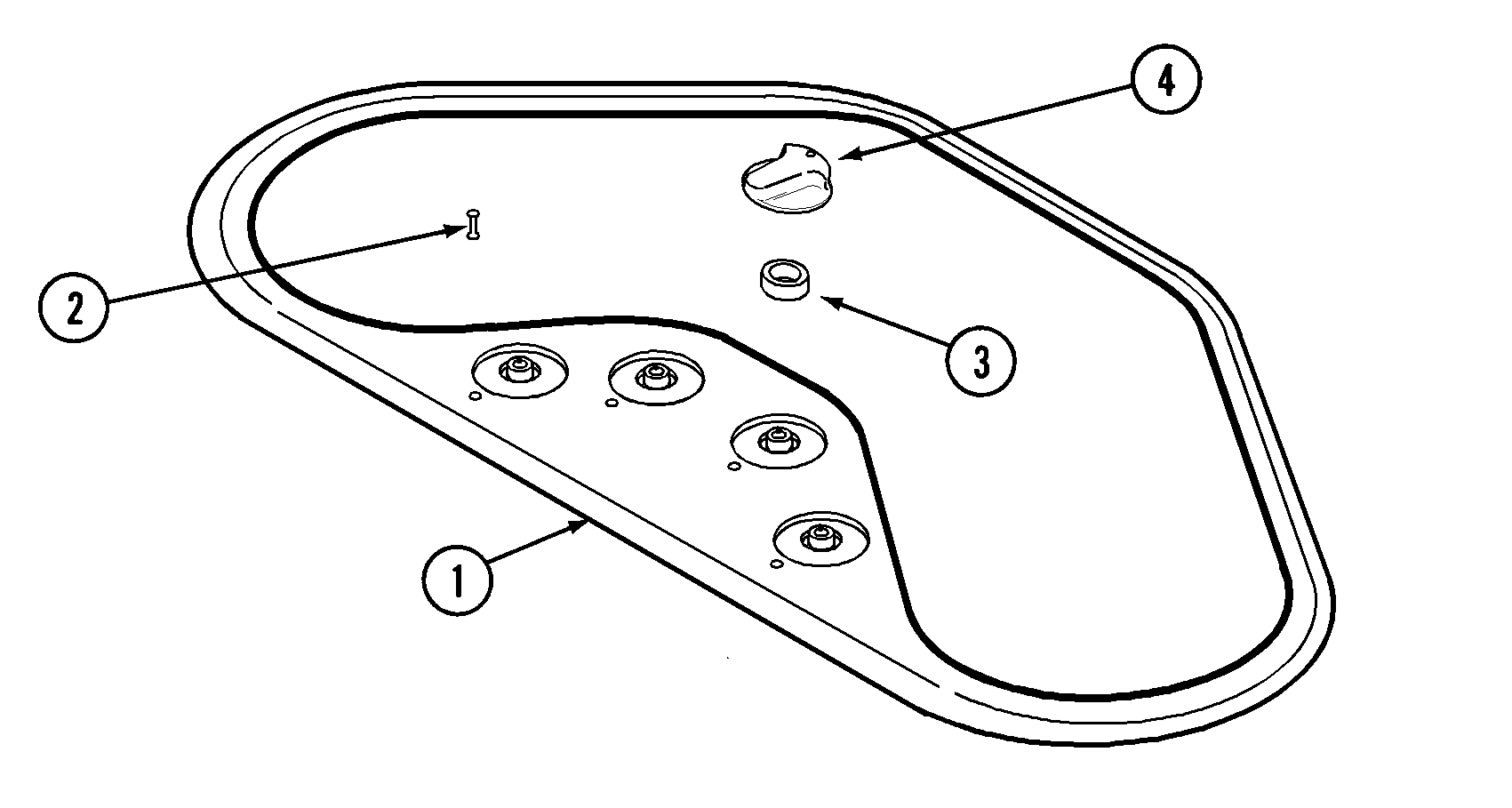 Top assembly (cce9300bf/bg/gg/jd/pl)