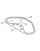 Top assembly (cce9300bf/bg/gg/jd/pl)