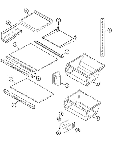 Shelves & accessories