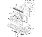 Amana MVH140E-P1319501M oven cavity diagram