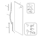 Maytag GS2127PAHB fresh food outer door diagram
