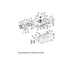 Maytag LDE8200ACW motor drive (lat8200acl,acw,adl,adw) diagram