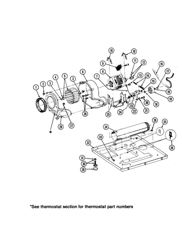 Motor drive (lat8200acl,acw,adl,adw)