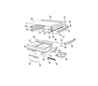 Maytag RBE214RFV-DD53A chest of drawers diagram