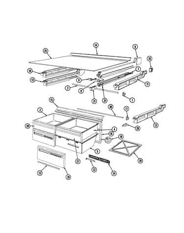 Chest of drawers