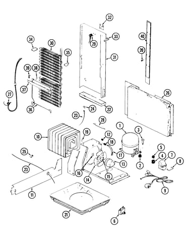 Unit compartment & system