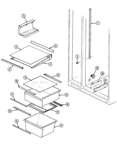 Shelves & accessories