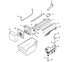 Maytag KGU5950BS optional ice maker kit-uki2000axx diagram