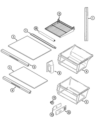 Shelves & accessories