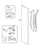 Freezer outer door