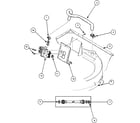 Amana LWA40AW2-PLWA40AW2 inlet/fill hoses and mixing valve diagram