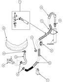 Drain hose and siphon break