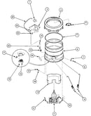 Outer tub, cover, pressure hose