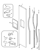 Freezer outer door