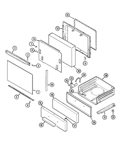 Door/drawer (3100sp*,3100sp*-k)