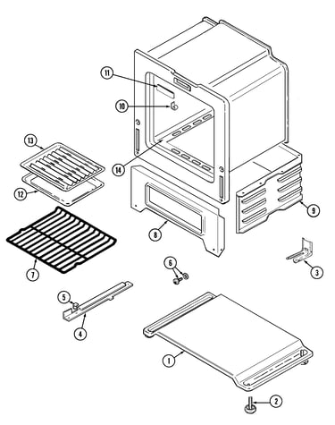 Oven/base (3100sp*,3100sp*-k)