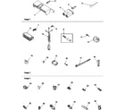 Amana LWC80AW-PLWC80AW connection blocks, extractor tool diagram