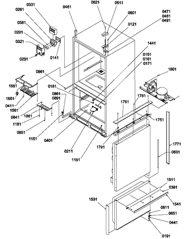 Controls/shields/hinges/trim