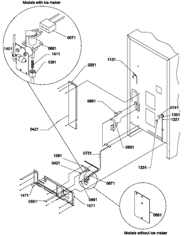 Cabinet back