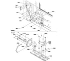 Amana BRF20TW-P1199202WW machine compartment assy diagram