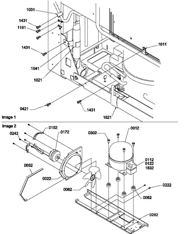 Machine compartment assy