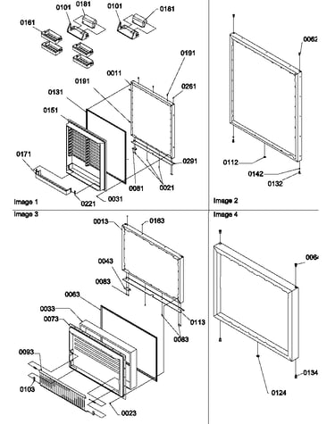 Door assemblies