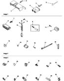 Connection blocks, extractor tool