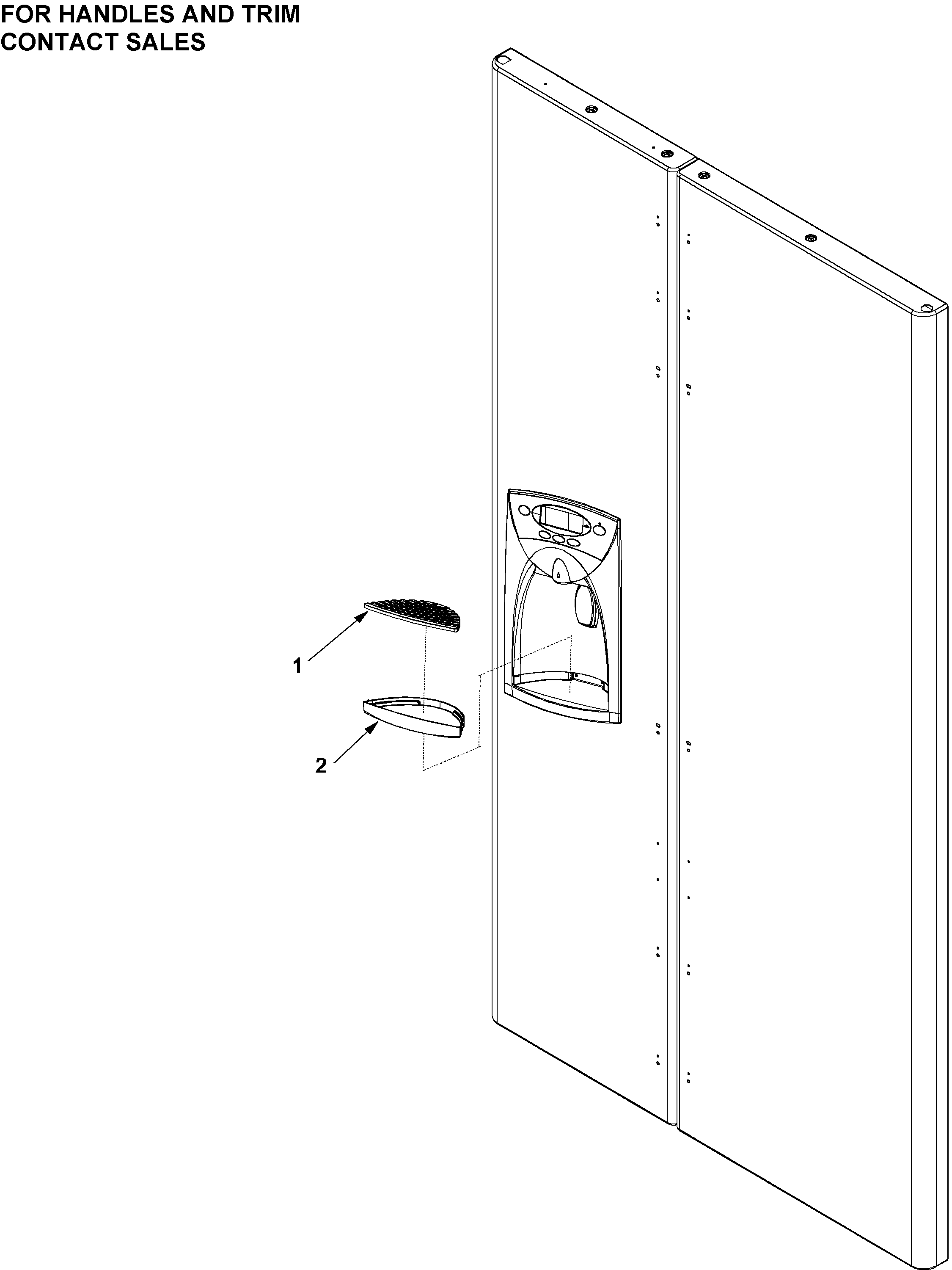 Handles and trim
