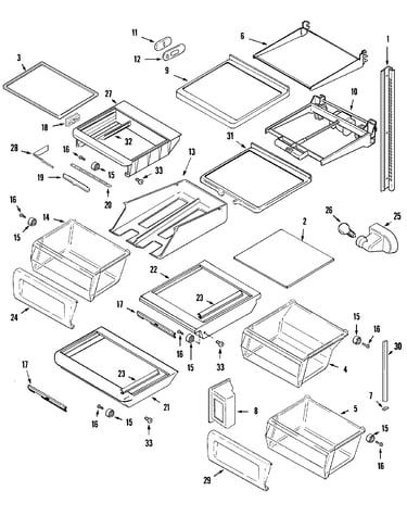 Shelves & accessories