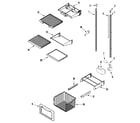 Maytag AS229FWXPB shelves & accessories (freezer) diagram