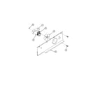 Jenn-Air S136W-C blower motor (cooling) diagram