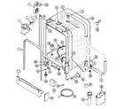 Maytag MDB6000AWB tub diagram